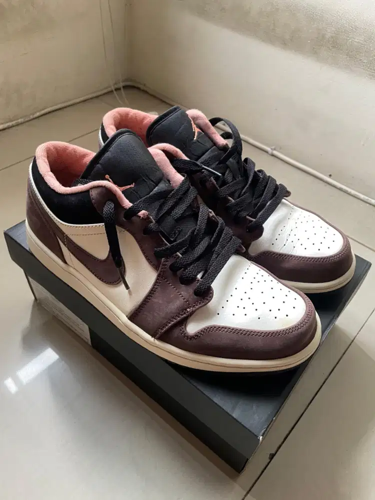 Sepatu Nike Air Jordan 1 Low Mocha