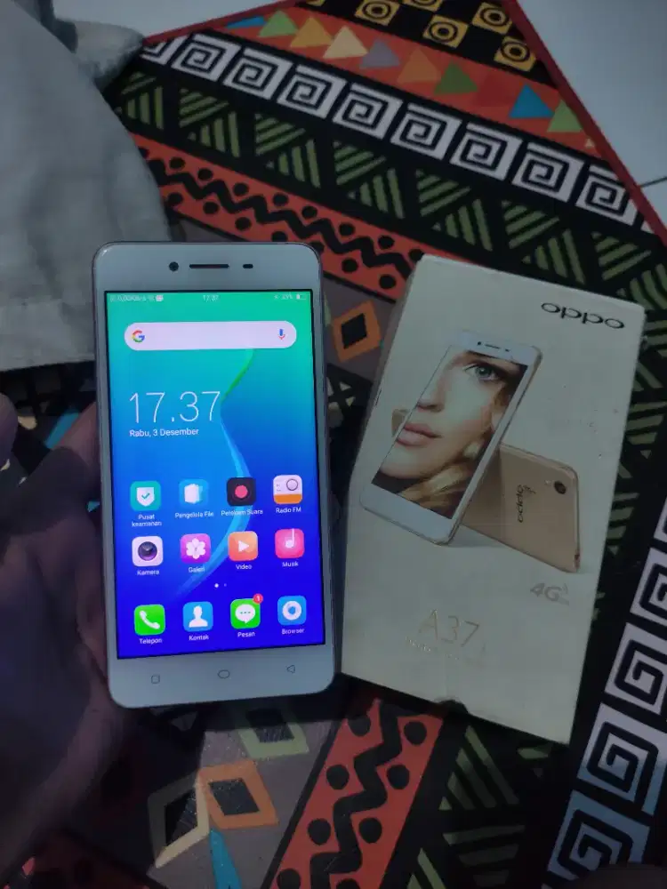 OPPO A37F 2/16gb NoMinus Hp+Dus