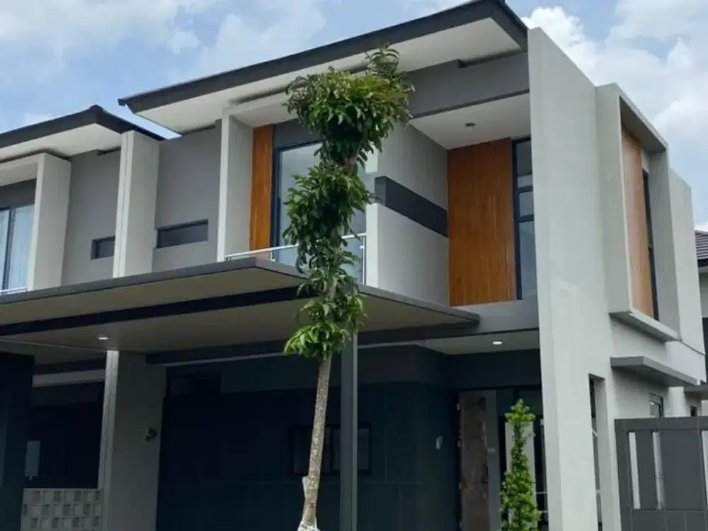 Dijual Rumah Water Terrace 2 Lantai, Posisi Hook, Siap Huni, 4+1 Kamar Tidur, Akses Langsung Tol Tambun, 300M Dari Mal Living Word Grand Wisata Bekasi