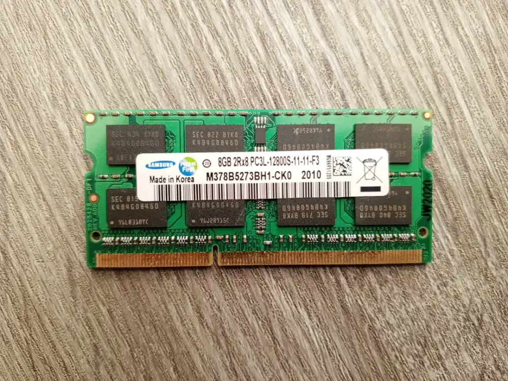 Ram Laptop DDR3 Samsung PC3L 8GB 12800
