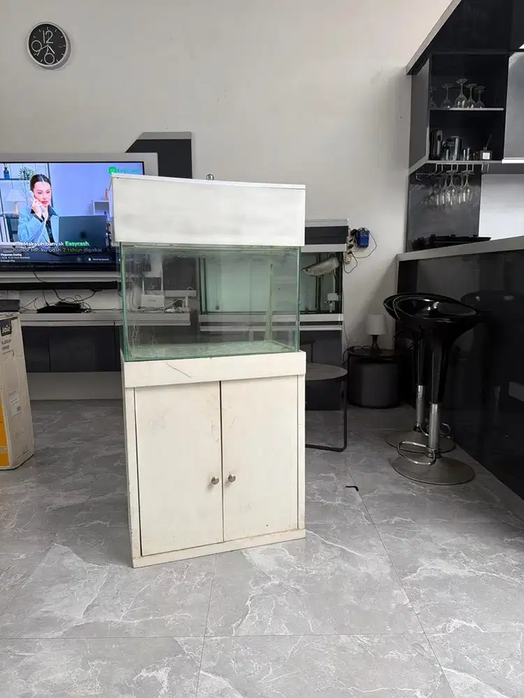 akuarium set jual cepat