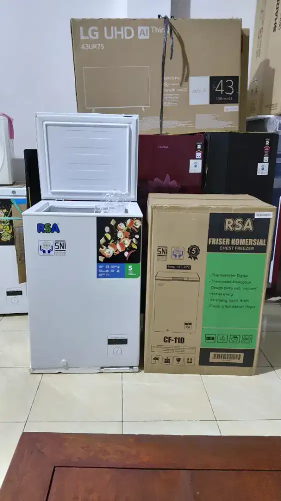 Pliser.box RSA100Liter pulset garansi resmi pabrik
