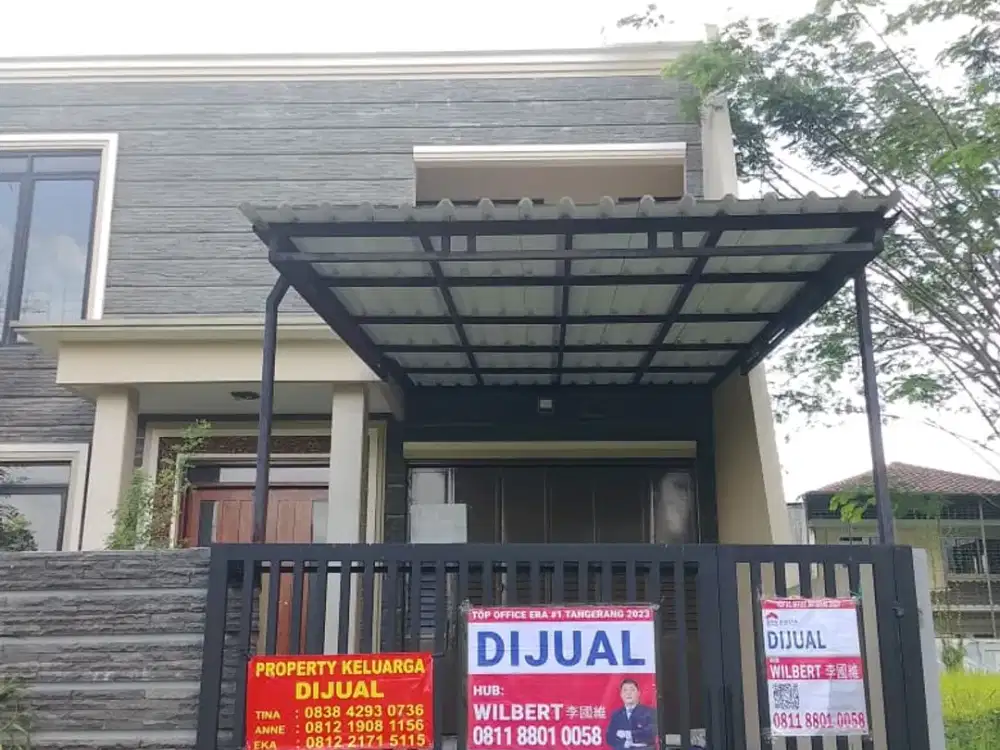 Rumah Mewah Bersih Terawat di Citra Raya Cikupa Siap Huni