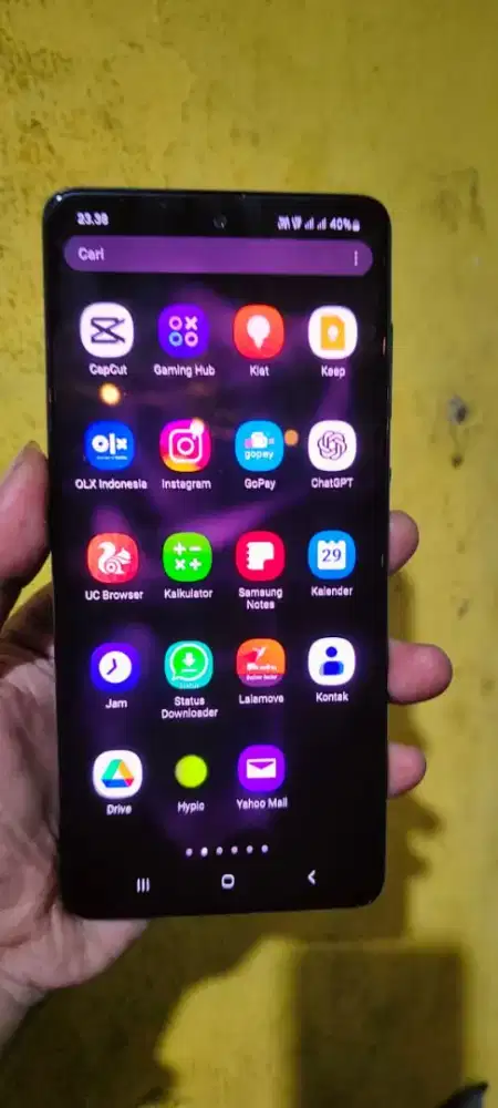 samsung A71 ram 8/128gb orian normal mulus no minus jual hp aja