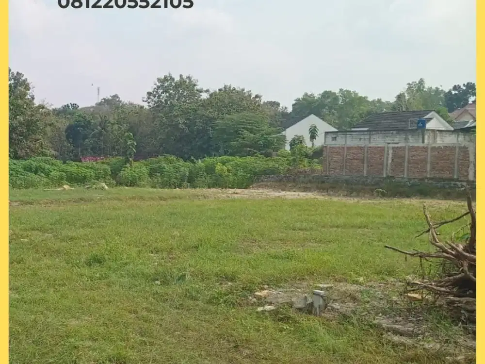 Tanah SHM Pekarangan Area Gamping Siap Balik Nama