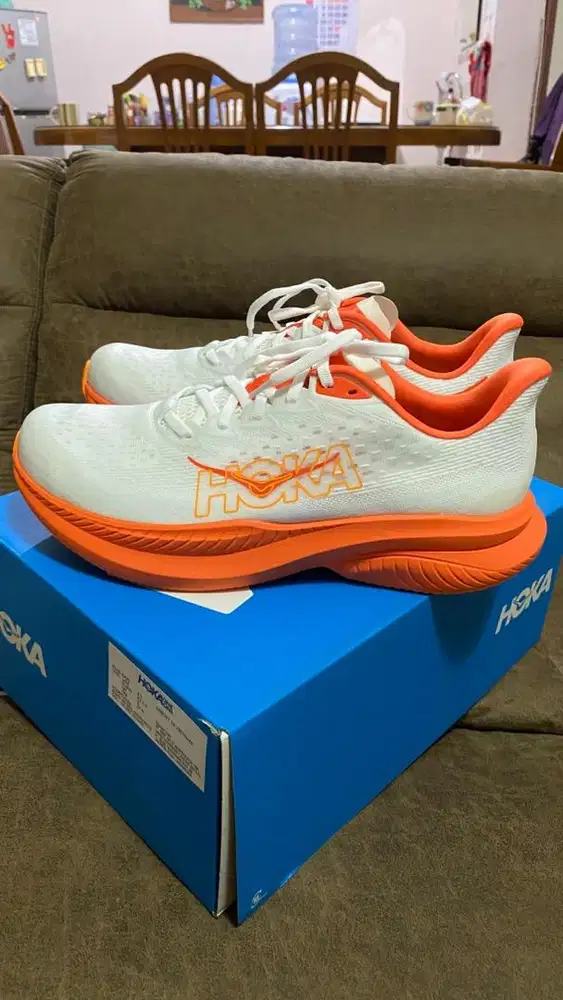Sepatu Lari Running Shoes Hoka Mach 6 Baru Original Size 43 1/3 27.5
