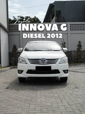 Toyota Kijang Innova G 2.4 Diesel 2012