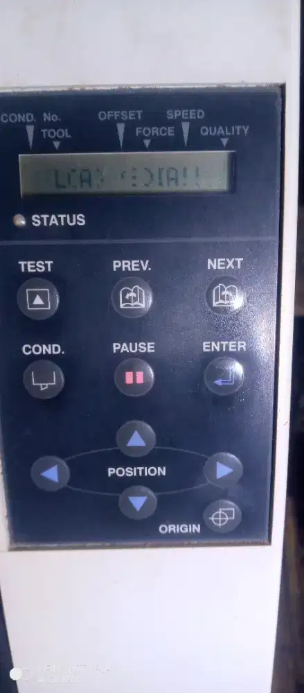 Mesin cutting stikker (plotter) graftech ce 5000-60