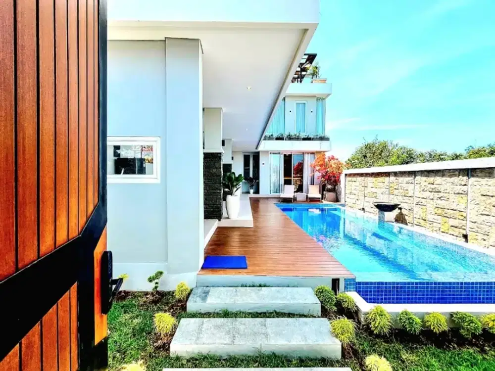 new brand villa ocean view sangat bagus