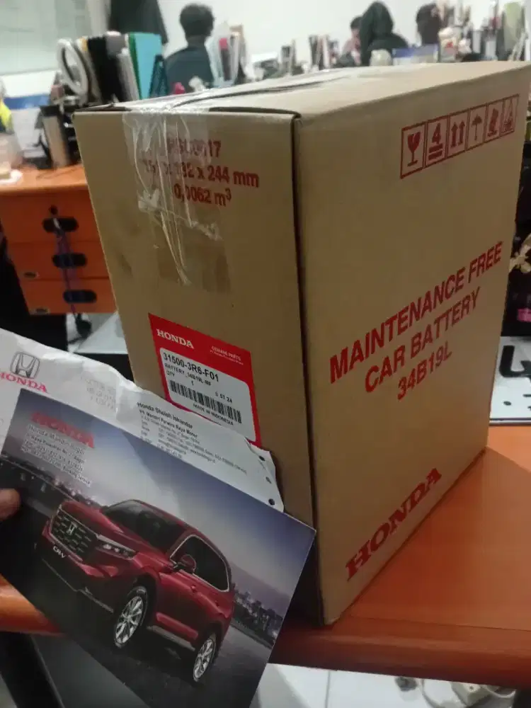 Aki kering Honda original untuk brio.bisa juga buat mobil lain