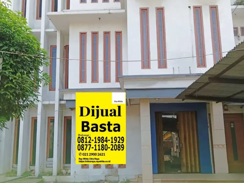 Dijual Cepat Ruko Siap Bisnis di pinggir Jalan Raya Serang dekat Citra Raya Cikupa Tangerang yang Ramai