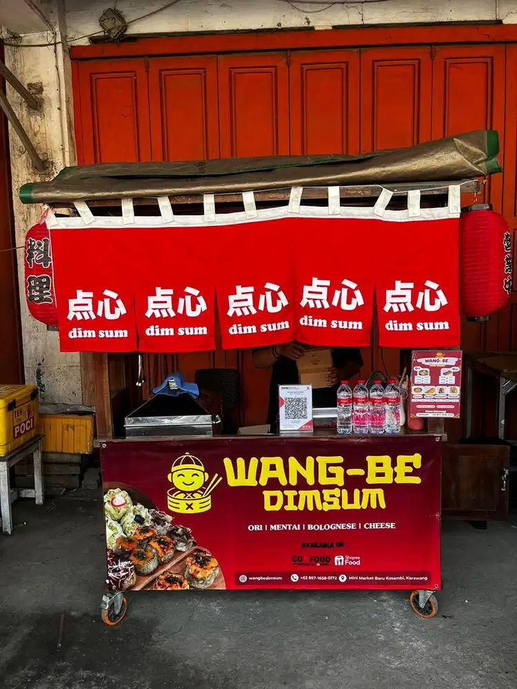 Jual gerobak bekas dimsum