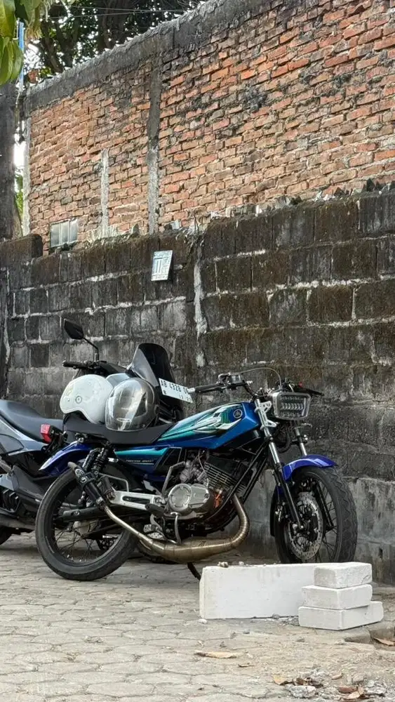 YAMAHA RX KING 2004 BIRU PLAT AB PAJAK HIDUP, cari TT motor matic