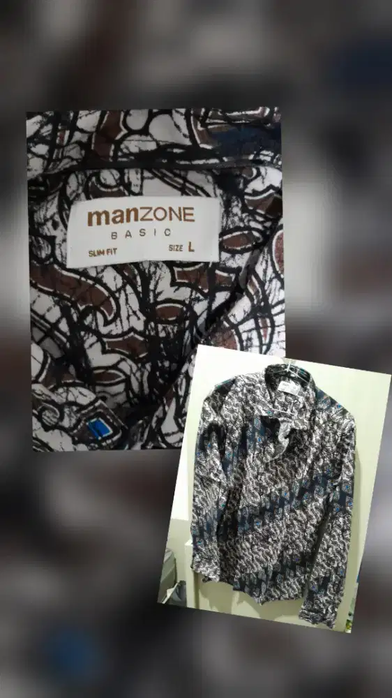 Baju batik manzone