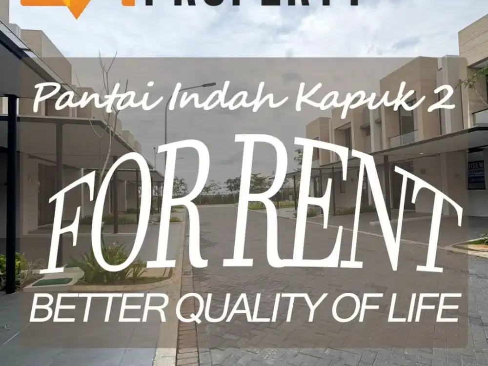 Disewakan Rumah 90m² Villa Pasir Putih Pantai Indah Kapuk 2 uk 6x15m² Kosongan Brandnew Termurah