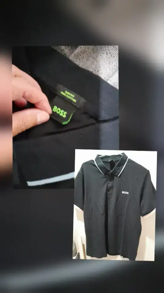 Kaos polo BOSS premium