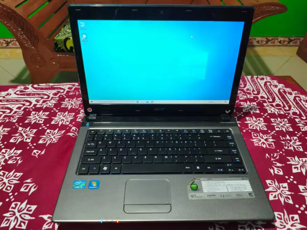 Laptop Acer Aspire 4750 Bekas