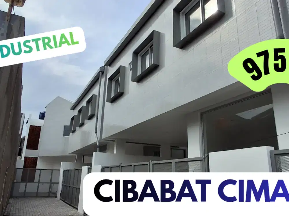 dijual rumah 2 lantai di pesantren cibabat cimahi murah