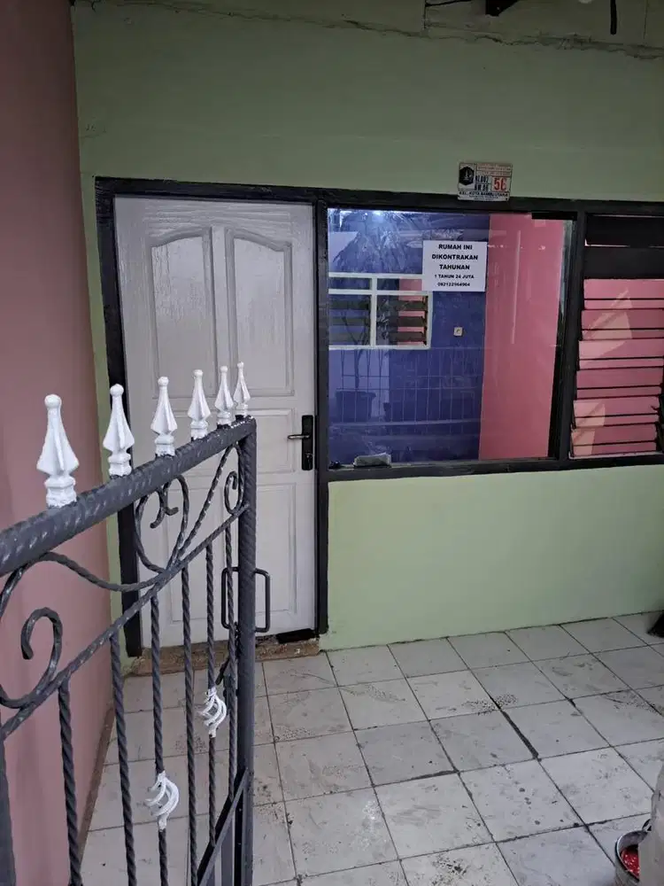 Disewakan Rumah 2 Kamar Tidur di Kota Bambu Utara Bebas Banjir