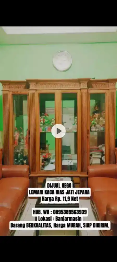 LEMARI BAGUS KAYU KUAT