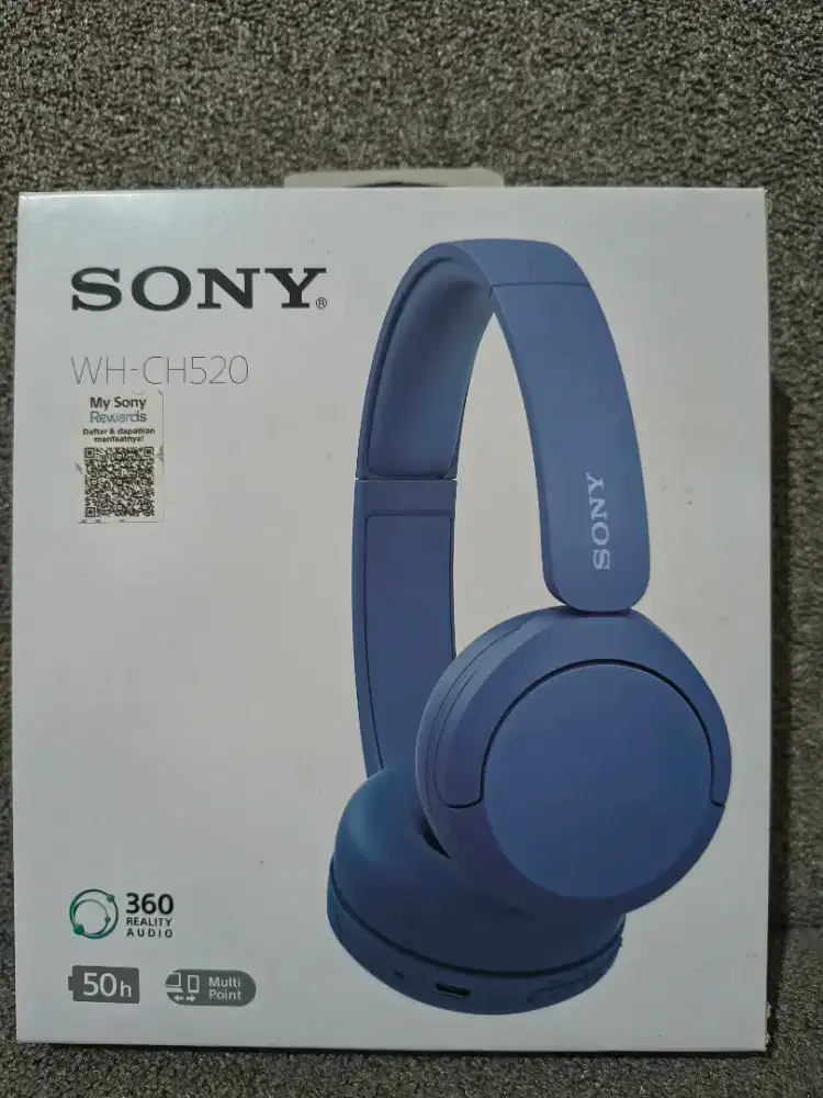Sony Wireless Headphone Headset Wh Ch520 Murah Original Bisa Telepon