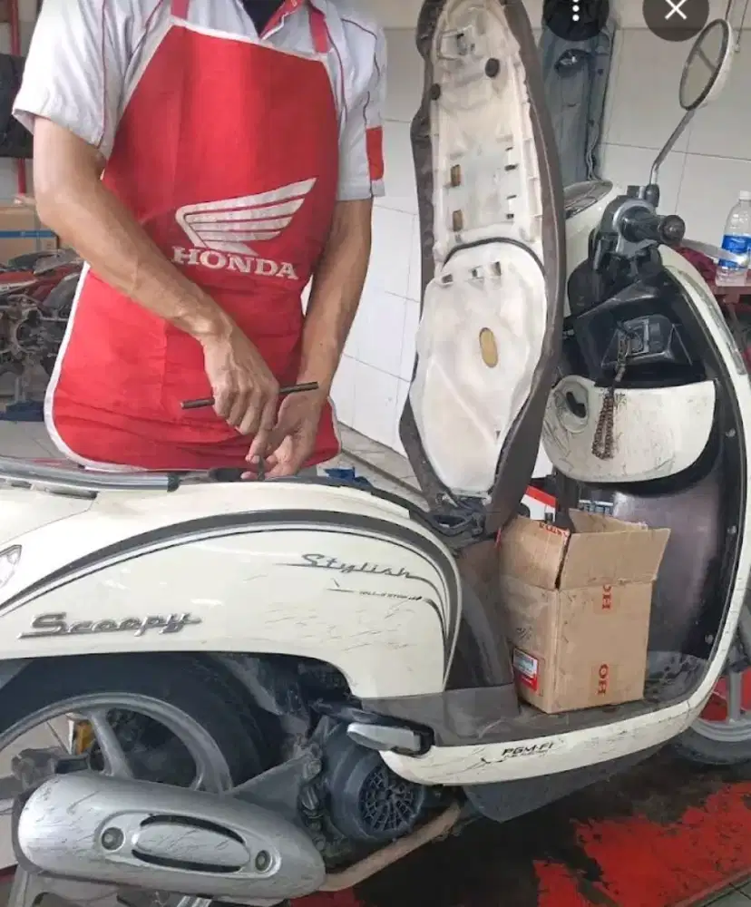Oli Gratis Motor Honda Matic