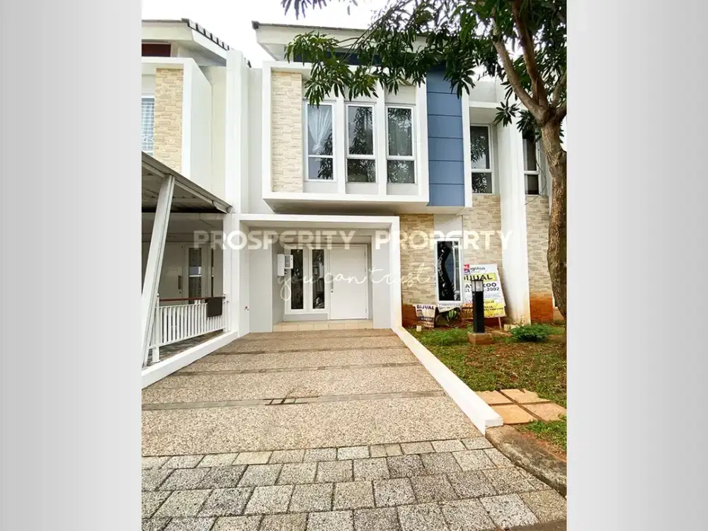 Paling Murah di Kelasnya Rumah Brand New Standard Developer di Cluster Verdi Kawasan Symphonia dengan Danau Eksklusif dari Summarecon Gading Serpong