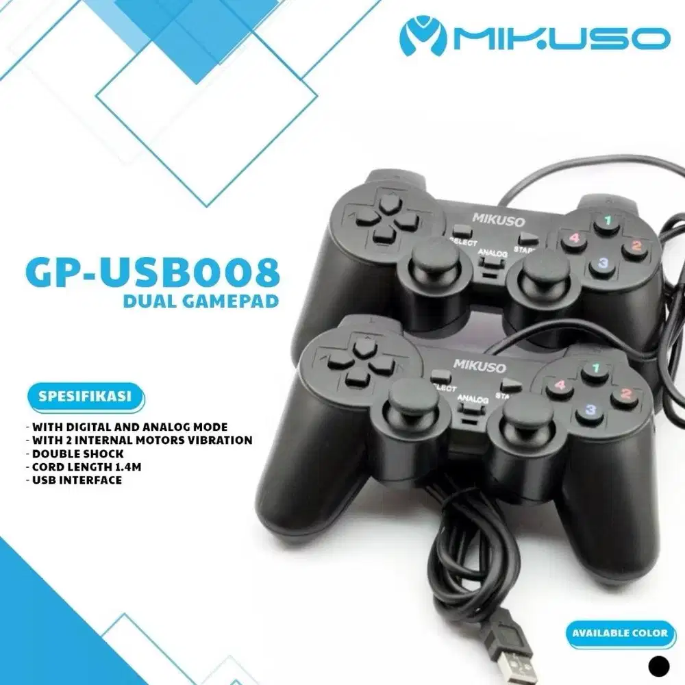 gamepad mikuso gp 008