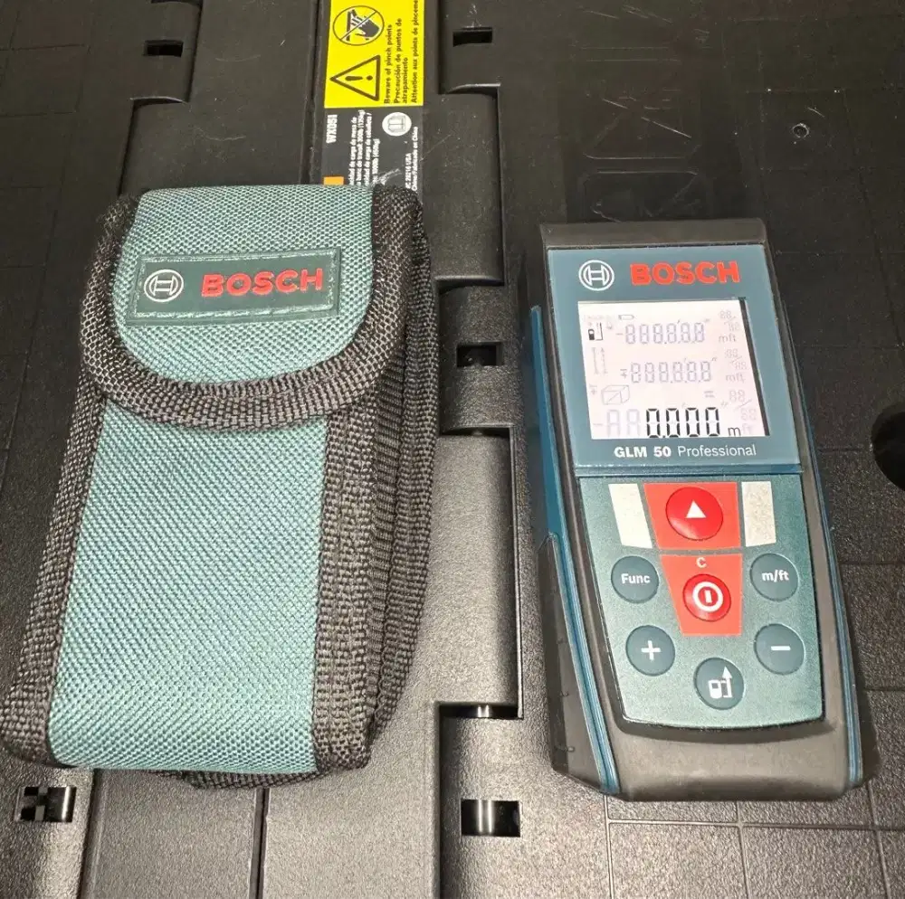 BOSCH GLM50 laser rangefinder alaut ukur meter meteran digital