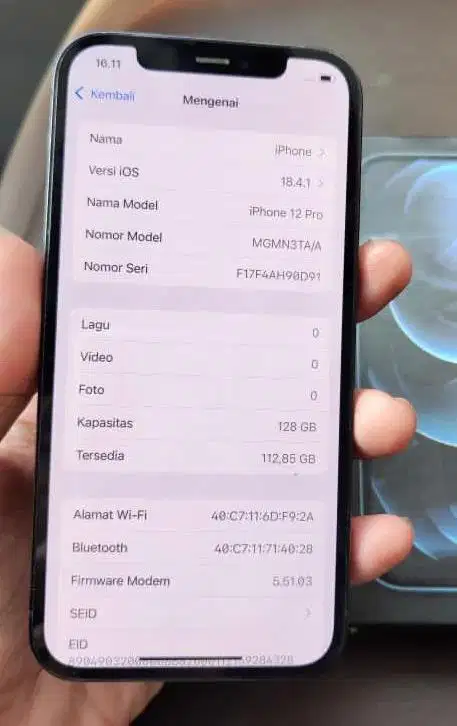 IPHONE 12 pro 128GB All operator