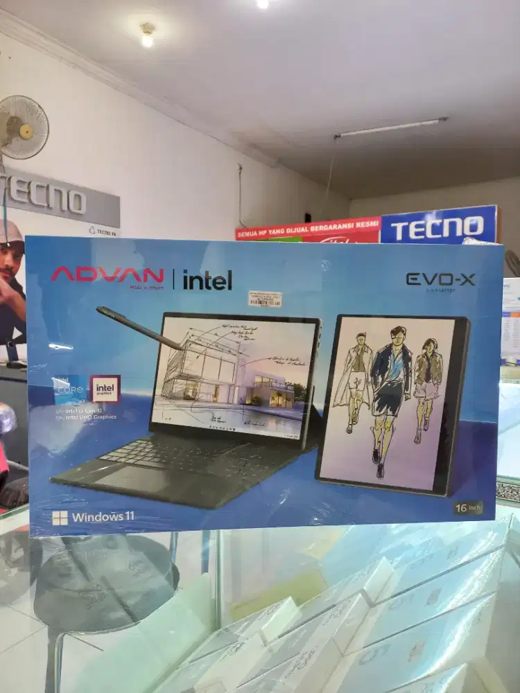 Laptop Advan EVO-X 12/512gb  Bergaransi Resmi