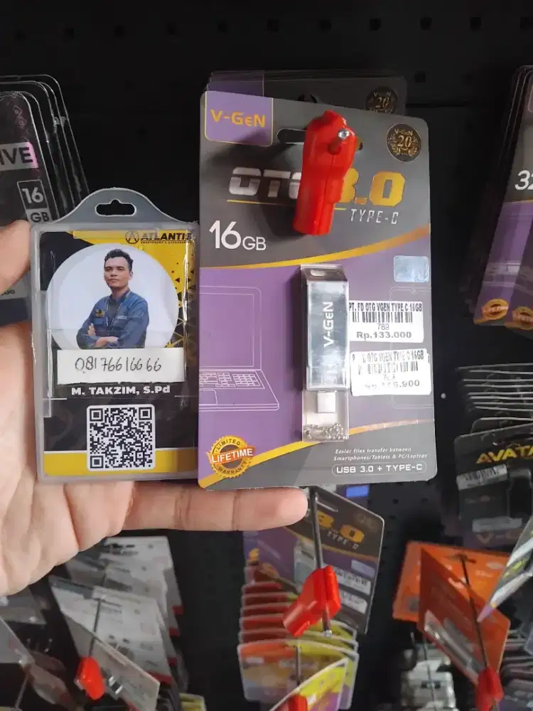 PT. FD OTG VGEN TYPE C 16GB ATLANTIS DAHSYAT