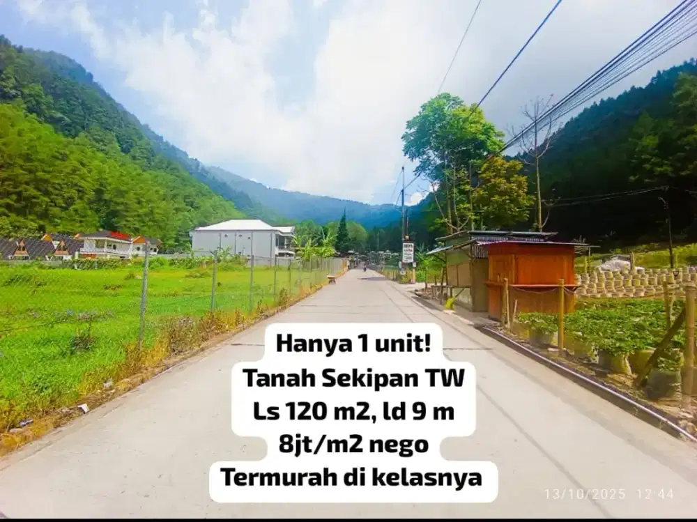 Tanah Kawasan Wisata Sekipan Tawangmangu