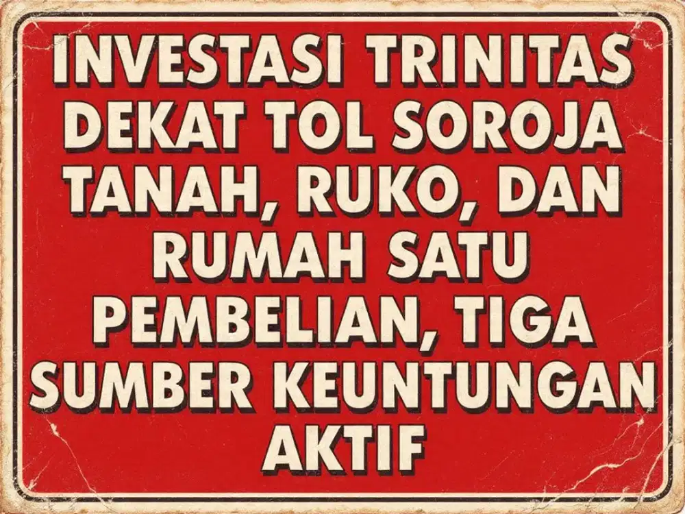 JUAL TANAH BONUS RUMAH DAN RUKO, KOPO, SOREANG, KABUPATEN BANDUNG,BANJARAN,