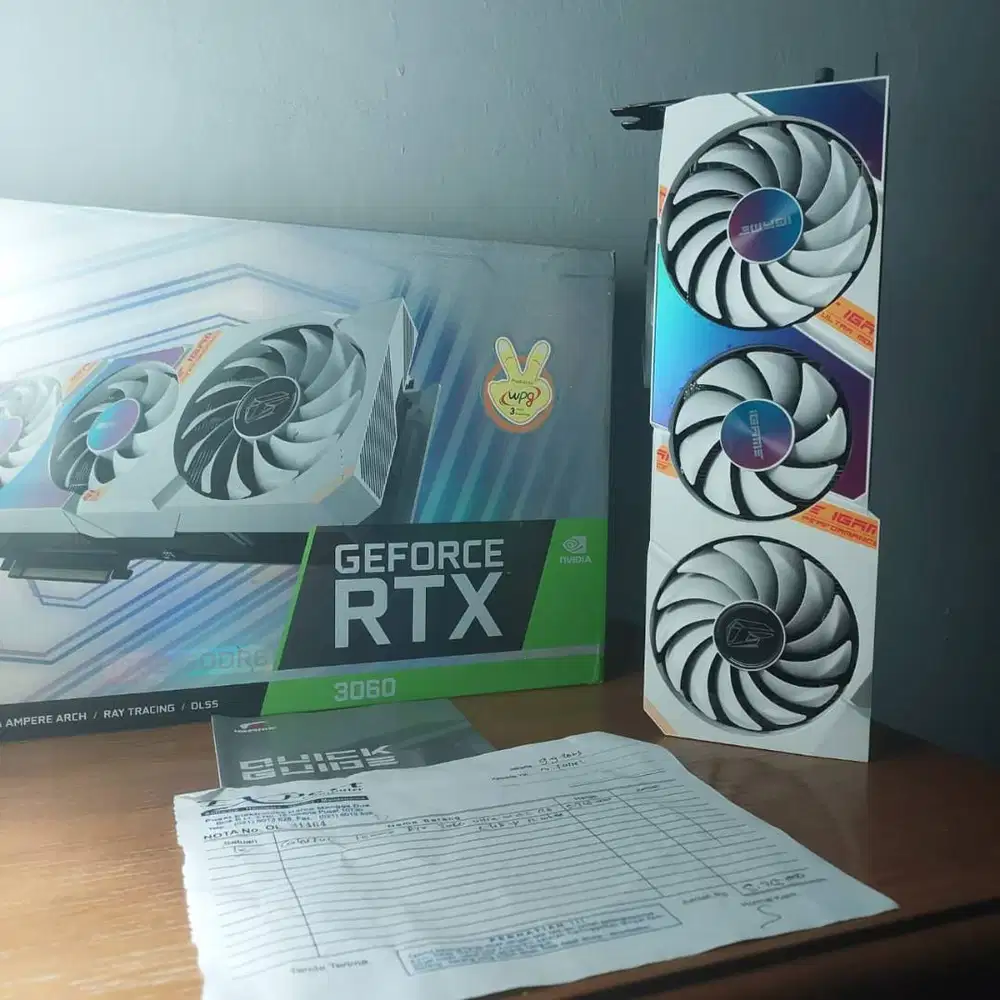 Nvidia Colorful iGame RTX 3060 Ultra W OC 12G L-V Garansi WPG AGU 2026