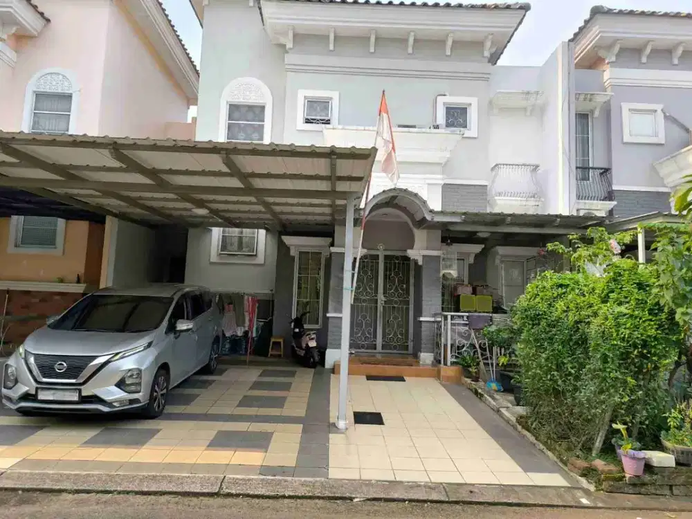 Rumah Siap Huni Kawasan Strategis Di Gading Serpong Cluster Alicante Paramount