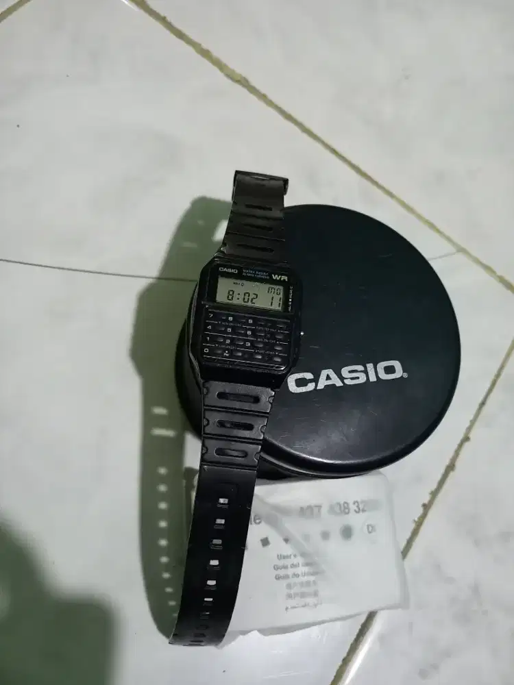 Jam casio kalkulator