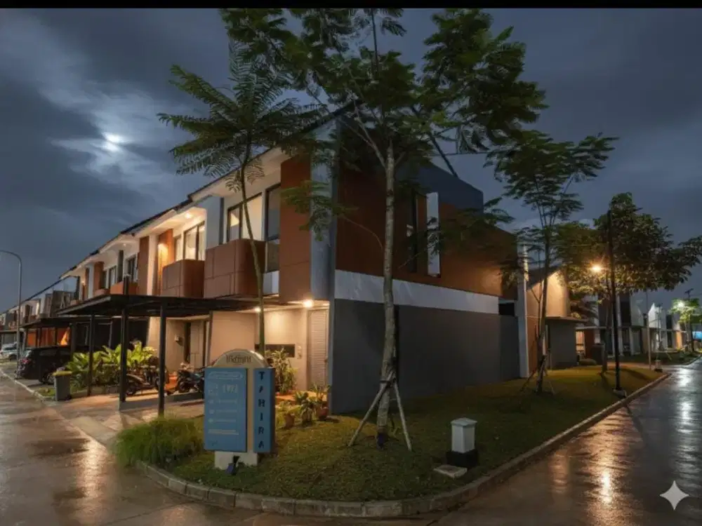RUMAH MEWAH TERJANGKAU DI BSD BARAT TANGERANG