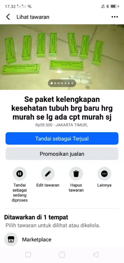 Se paket suplemen kesehatan tubuh brg baru hrg murah cpt dpt