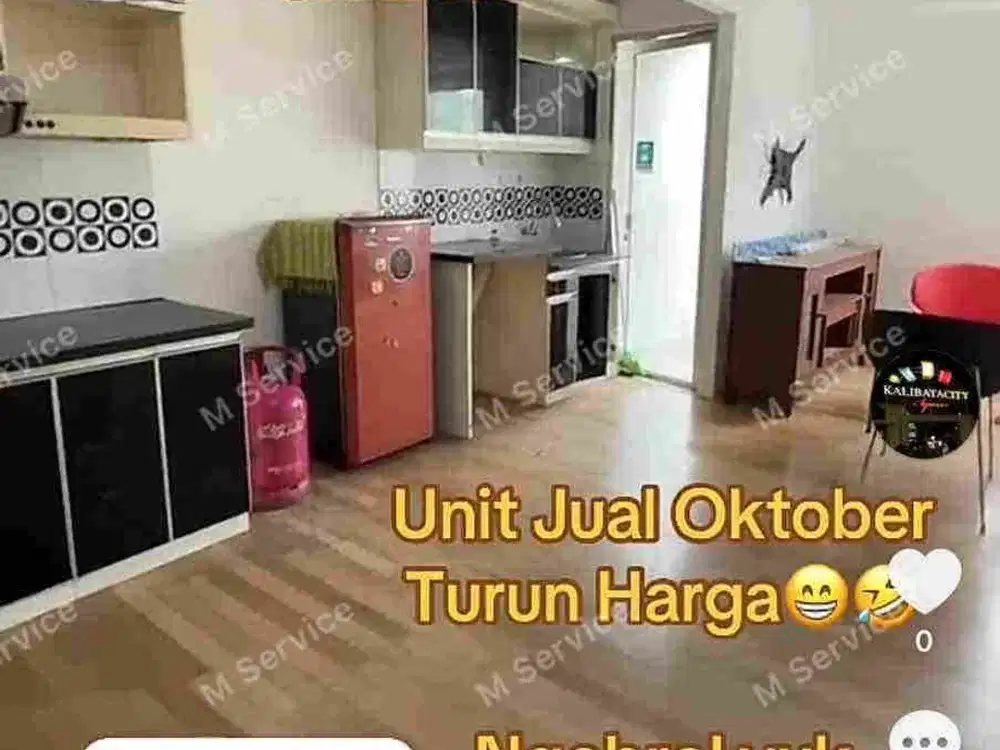 tower Rafles 2 BR Tipe Besar 42m Apartemen Grand Palace Kalibata City