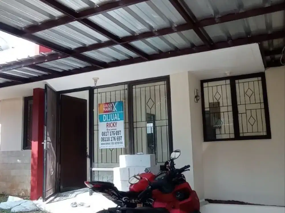 Rumah Cluster Elysium Garden Lippo Cikarang Bekasi Siap Huni Bisa KPR Tanah Luas