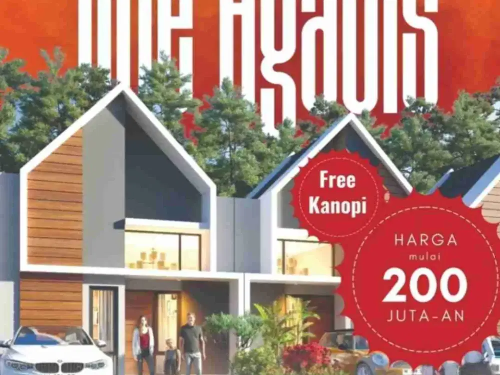 Di Jual Rumah Baru Harga Promo 299 Juta Di  Gedangan Sidoarjo .