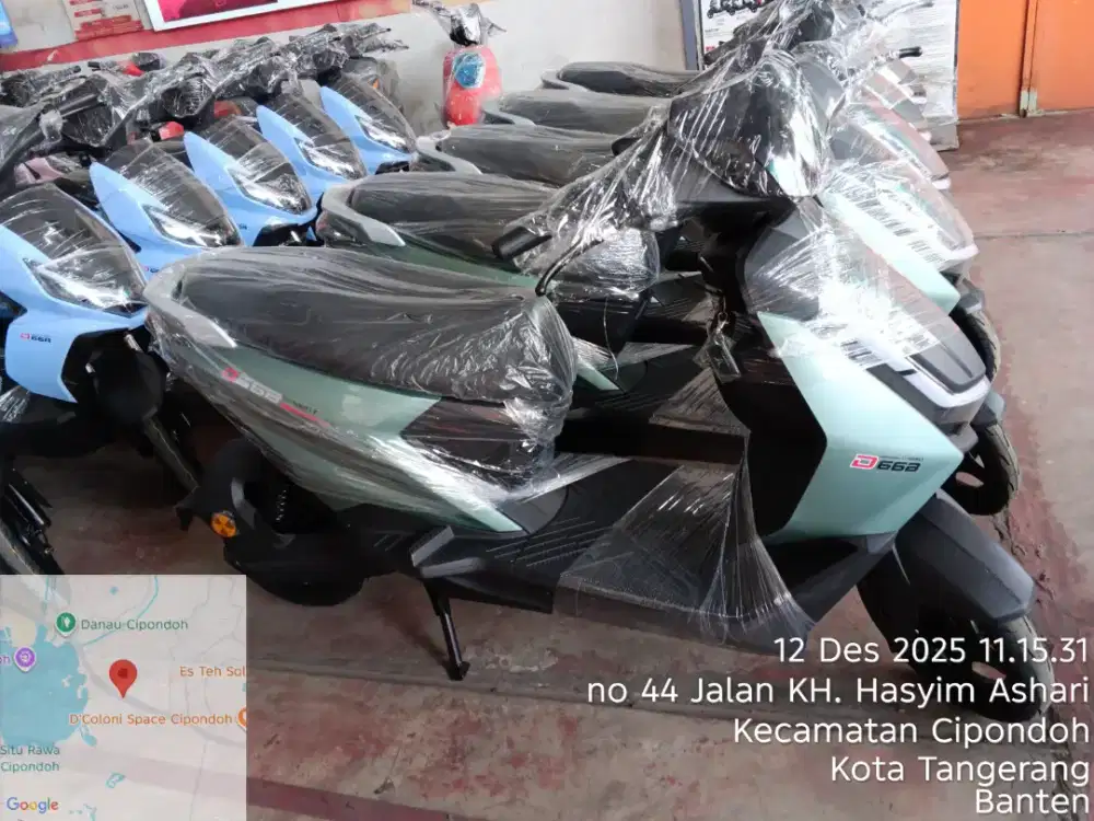 Sepeda listrik Uwinfly D66B ready