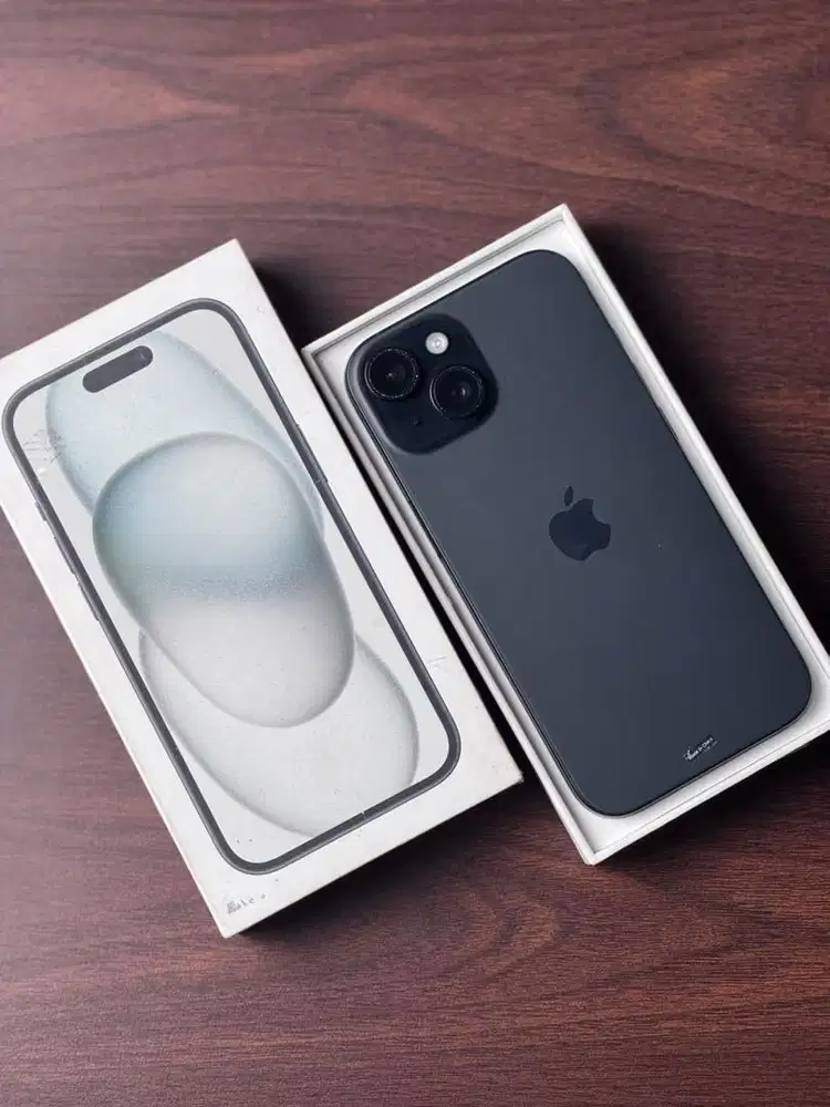 iPhone 15 128GB [ Black ] Garansi Resmi iBox