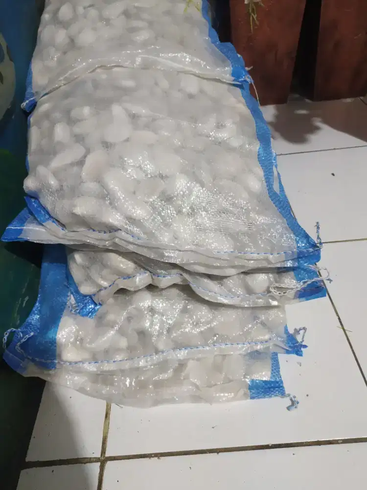 Jual batu koral putih untuk dekorasi taman