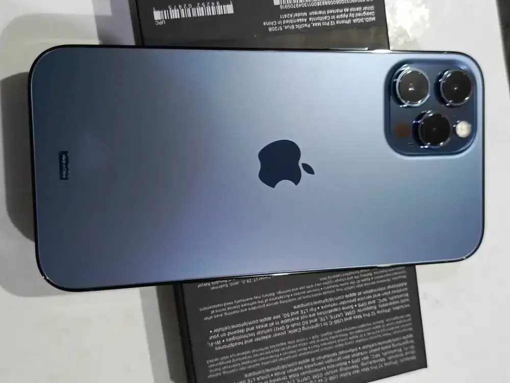 Iphone 12 pro max 512 resmi iBox Mulus Normal
