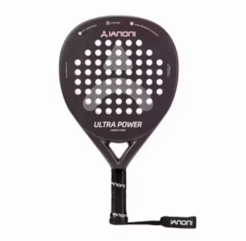 Raket Padel IANONI ULTRA POWER Full Carbon Teardrop Shape Sandy Surfac