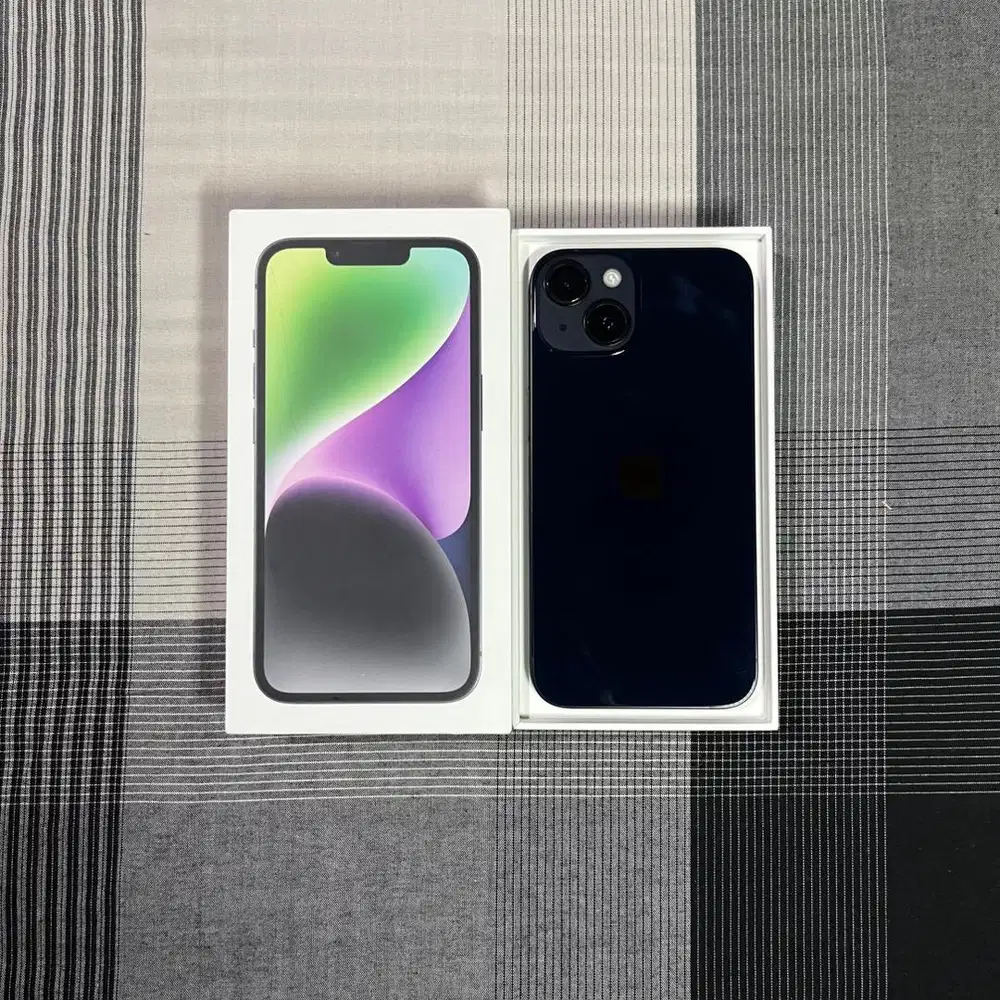 iPhone 14 128GB Midnight IBOX (GARANSI ON UNTIL APRIL 2026)