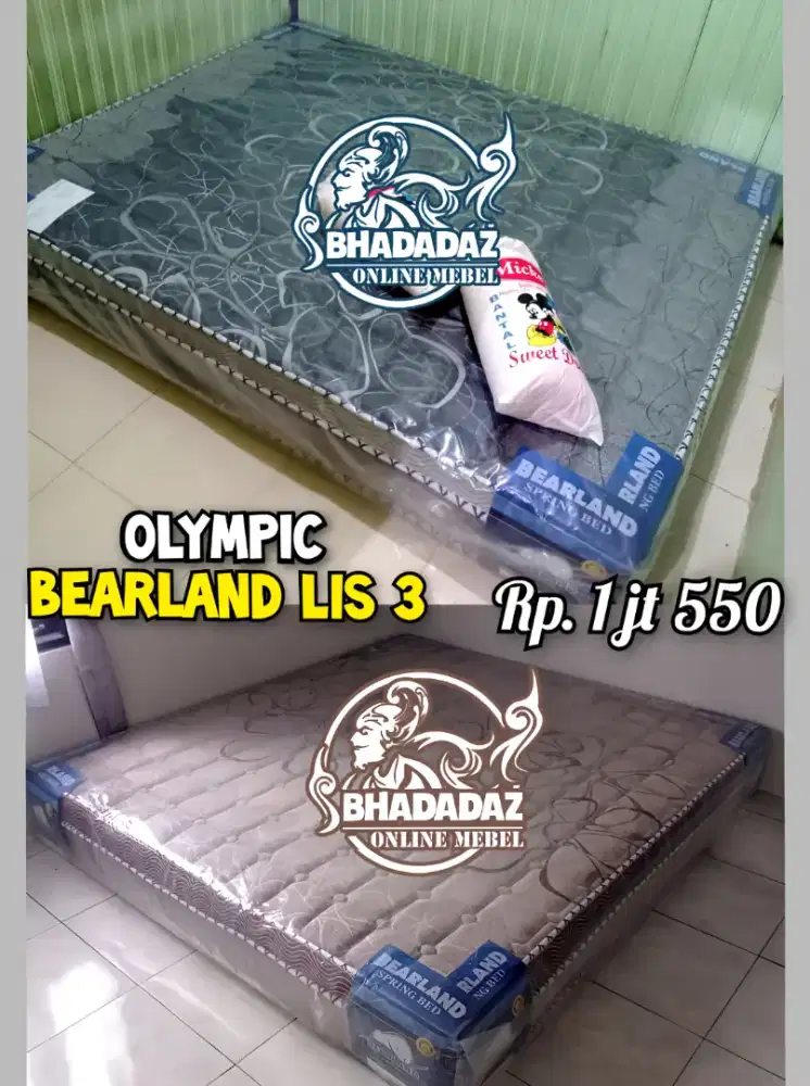 Kasur Springbed Olympic Bearland Lis 3
