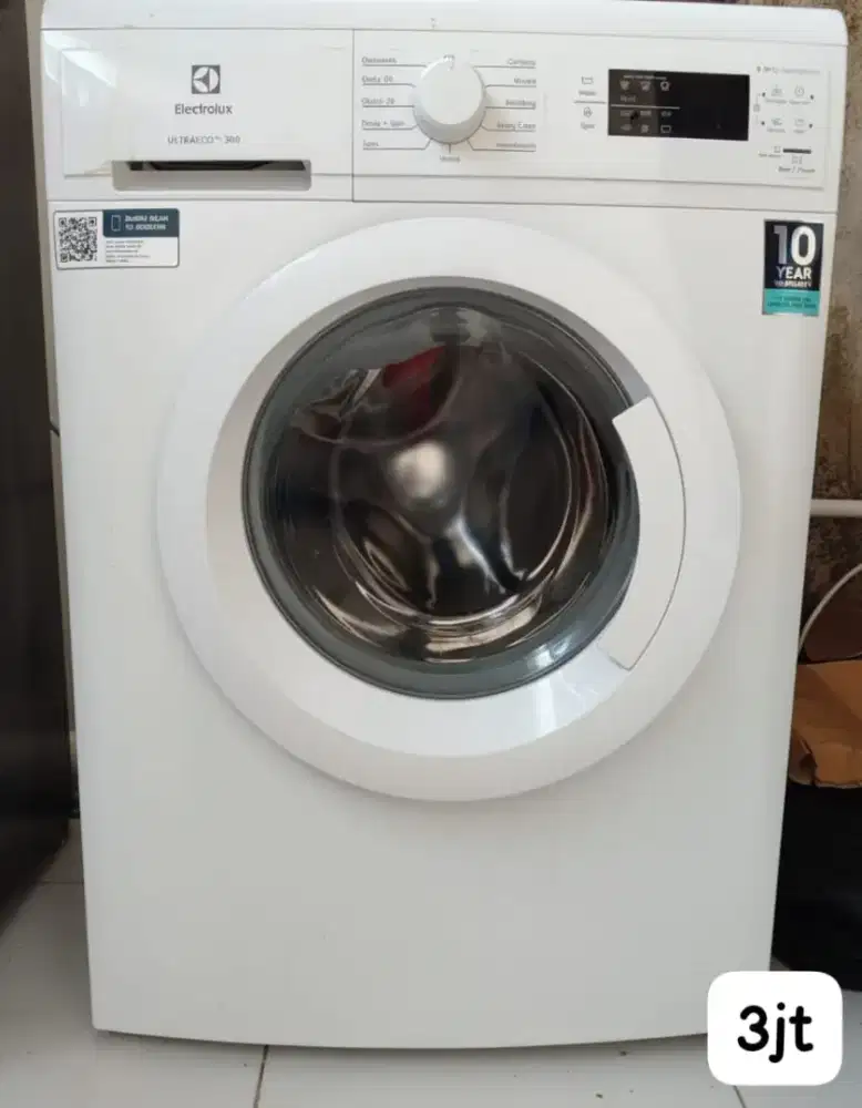 Mesin Cuci Electrolux UltraEco 300 8KG – Normal 100%